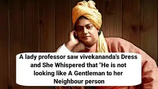 When a girl judge vivekanad by clothes || real life lesson || self inspired