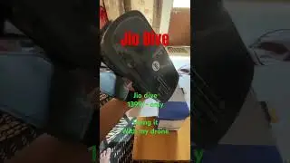 Jio dive VR SET USING AS A GOOGLE FOR MY DROEN 😜