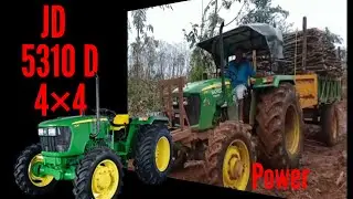John Deere 5310 D 4WD Tractor | Skills Trailer use @chrisfix
