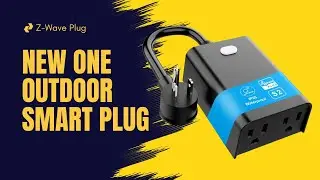 New One Z-Wave Outdoor Smart Plug IP65 Rated Home Assistant