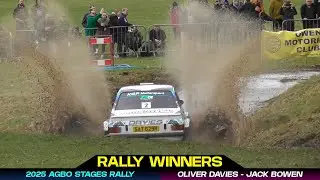 2025 AGBO Stages Rally - Oliver Davies & Jack Bowen - Ford Escort MK2 - Car 2