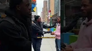 Interview on streets of New York goes horribly #comedyvideo #funny  #streetinterview  #prank #pranks