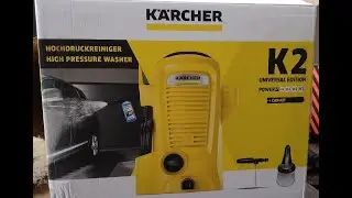Мини мойка KARCHER K2 universal edition. Распаковка , обзор мои коментарии