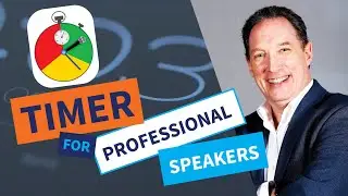 Walkthrough of the new Speaker Presentation Timer App created specifically for Professional Speakers