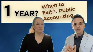Should I leave Public Accounting after ONE year?