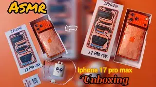 Iphone 17 pro max unboxing |ASMR| paper diy |#iphone17 #asmr 