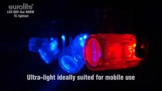 EUROLITE LED QDF-Bar RGBW TC Lichtset