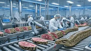 Inside the Modern Snake Meat Factory: A Hypnotic Look at What Really Happens