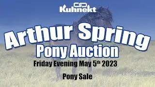 2023 Arthur Spring Pony Auction - Pony Sale