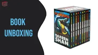 Enter the Demonata 10 Book Box Set Collection by Darren Shan - Book Unboxing