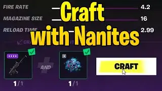 Craft a weapon with Alien Nanites - Fortnite Week 12 Legendary Quest