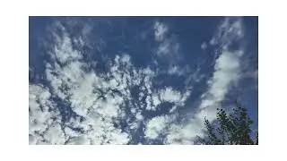Relaxing Cloud Timelapse with Music ☁️🌤️