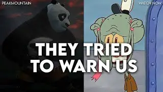 cartoons tried to tell us something