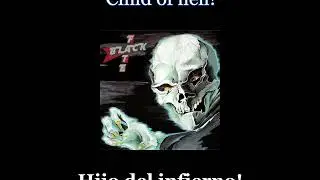 Black Fate - Child Of Hell - Lyrics / Subtitulos en español (Nwobhm) Traducida