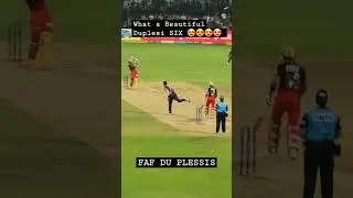 FAF DUPLESSIS BEAUTIFUL SIX | Virat Kohli Is In Stike #fafduplessis  #shorts  #viratkohli