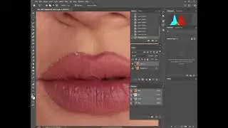 تعديل الشفايف عن طريق الفوتوشوب