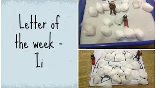 How to teach alphabets to children? (Letter of the week series - Letter Ii)