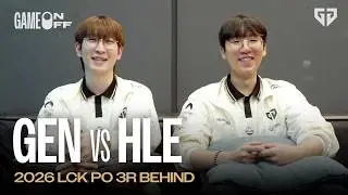 The Krug Bros | 2026 LCK PO 3R vs HLE Behind