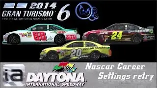 GT6 nascar old setting test Daytona