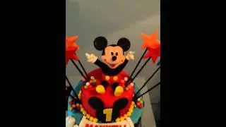 Mickey taart