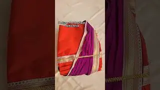 Saree for Dogs! Dog Saree, Dog Dress #nauvarisaree |Nauvari Saree for Dogs🐶 #Dogfashion#Shorts#Saree