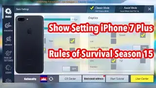 Show Setting ROS iPhone 7 Plus | Season 15