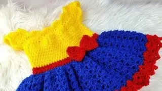 Handmade Crochet Baby Girl Dresses You'll Love ❤