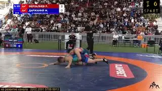 ЧР-25. до 65кг. Рамазан ФЕРЗАЛИЕВ (ДАГ) - Магомед ДАРЖАНИЯ (ДАГ)   1/8 финала