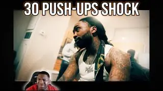 30 Shot Ghacha Push-Ups Reaction (First Day Out)