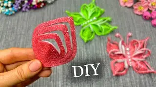 Butterfly🦋How To Make Butterfly🦋Do it yourself foamiran Butterfly🦋Butterfly making from EVA🦋Idea