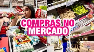 VLOG: COMPRAS NO MERCADO | PROVANDO PITAYA COM MINHA IRM&Atilde; 🥰