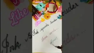 💥❤️👍#like#edutain#calligraphy#word#art#paperdiy#kids#improve#handwriting#cursive#trending#viralshort