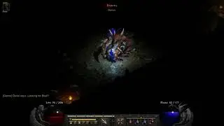 Diablo 2: Resurrected - Normal Mode Duriel Boss Fight (Solo Sorceress)