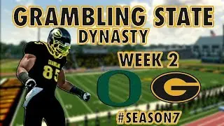 NCAA Football 14 Grambling State Dynasty- Week 2 vs. Oregon 🏈Season 7