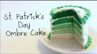 How to Make St. Patrick's Day Ombre Easy Bake Oven Cake!