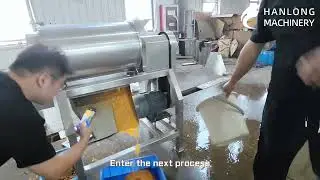 Tamarillo pulping machine