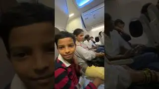 Lucknow To Mumbai Flight ✈️ #sadimkhan #shorts @mariakhan.03 @mukeem03