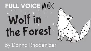 Wolf in the Forest by Donna Rhodenizer (Lyric Video)