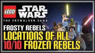 All 10 Frozen Rebel Locations LEGO The Skywalker Saga