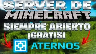 ✔️Cómo crear un SERVIDOR de Minecraft para JUGAR con AMIGOS - Aternos 2021