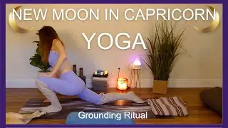 🌑 New Moon in Capricorn Yoga | Grounding Practice for Focus, Stability & Long-Term Growth