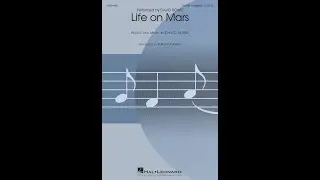 Life on Mars (SATBB Choir, a cappella) - Arranged by Philip Lawson