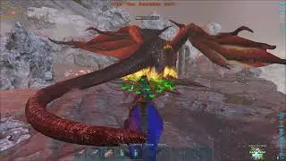 ARK Alpha Dragon island test with R allo