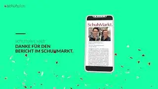 Pressebericht vom SchuhMarkt &uuml;ber die Filial-Er&ouml;ffnung bei dodenhof: schuhplus sagt Danke
