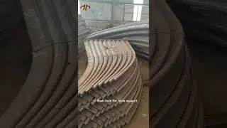 Large stock steel rail and u steel arch in our factory. Contact us for a quotation. #mine #railjoint
