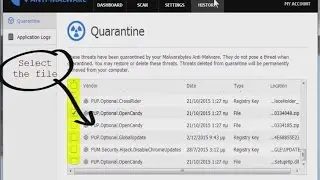 Malwarebytes: How to Restore Items