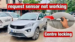 tata nexon request sensor not working / car door handle sensor not working 