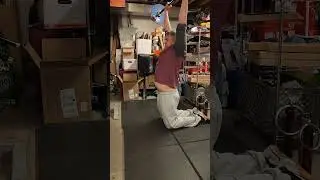 clean and press on knees 105 pounds
