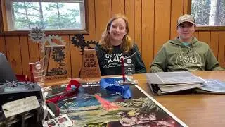 Becca Martin, Captain/President and Jacob Adams, Captain / Treasurer of the WCP