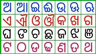 a aa odia letter || odia barnamala || odia aa aaa ee eee || a aa odia barnamala || odia barnabodha